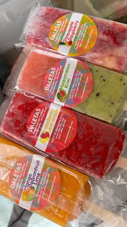 Paletas Fresh Fruit Ice Lollies